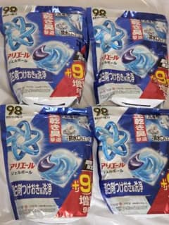 アリエール ジェルボール 漂白剤つけおき級洗浄 98個×4袋 計392 - メルカリ