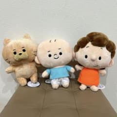 つむぱぱ　なかよしぬいぐるみ　3種セット　ぬいぐるみ