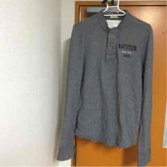 じゅん様 Abercrombie&Fitch ヘンリーネックロンT アバクロのサムネイル