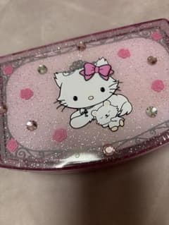 Charmy Kitty Jewelry Box, Glitter Pink, Rare