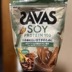 SAVAS ソイプロテイン100 ココア味 920gのサムネイル