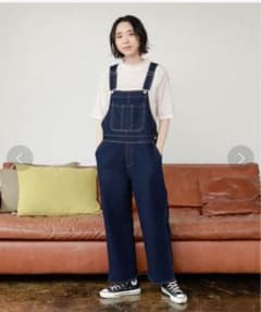studio CLIP スタディオクリップ 低身長 デニムオーバーオール - メルカリ