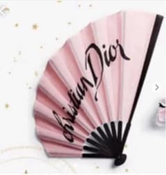Dior ノベルティー　扇子のサムネイル