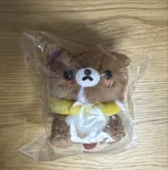 りらっくま茶房・湯　催事限定 チャイロイコグマ　ぶらさげぬいぐるみ よつんばいのサムネイル
