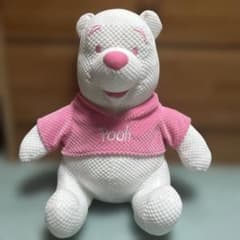 即買い必ず求む‼️いいね♡いらない‼️ くまのプーさん ぬいぐるみ ピンク ホワイトのサムネイル