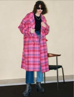 メゾンスペシャル ロービングチェックオーバーコート - メルカリ