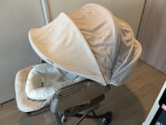 Combi ネムリラAUTO SWING BEDi Long ランチトレイ付きのサムネイル