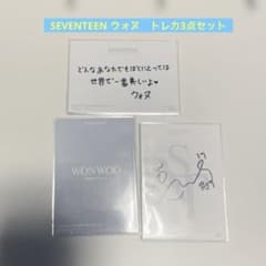 SEVENTEEN セブチ 日本語 メッセージ トレカ ウォヌ 3枚セット - メルカリ