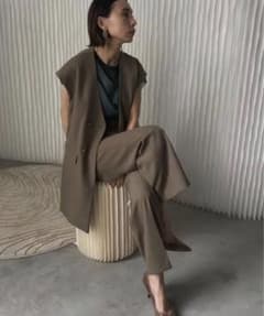 AmeriVintage BOX VEST  アメリ　ベストのみのサムネイル
