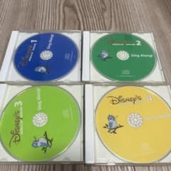 DWE ディズニー英語システム シングアロングCD4枚セットのサムネイル