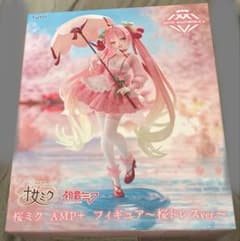 桜ミク 初音ミクAMP＋ フィギュア～桜ドレスver.