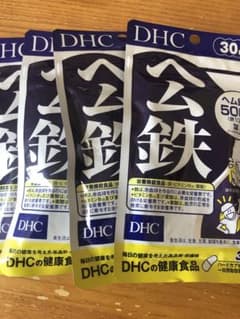 DHC 鉄分サプリメント 30日分 4袋セットのサムネイル