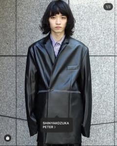 SHINYA KOZUKA PETER シンヤコヅカ フェイクレザージャケットS m40464456357_1.jpg?1783847028