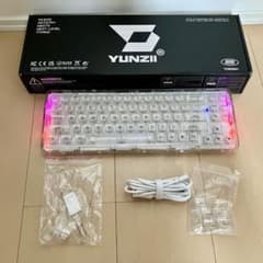 YUNZII X71 キーボード クリア 【説明必読】 - メルカリ