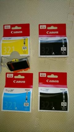 Canon 純正インク BCI-321 セットのサムネイル