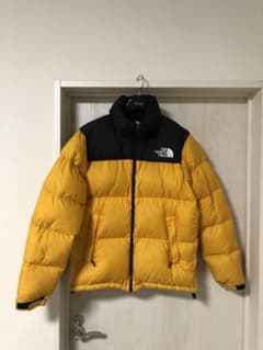 North Face ノースフェイス　ヌプシダウンジャケット　イエローのサムネイル
