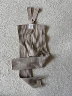 Little Cotton Clothes サスペンダー付きリブスパッツのサムネイル