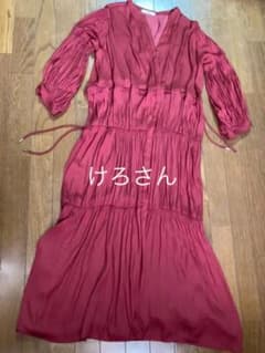 emmi ロングワンピース　ボルドーのサムネイル