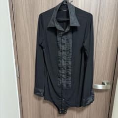 ★社交ダンスチャコットメンズシャツ　ブラックS　✿本日限り9800円に✿専用です m40465997644_1.jpg?1771402792