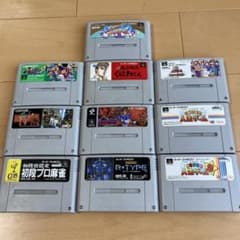 SFC スーパーファミコンソフト 10本セット売りのサムネイル