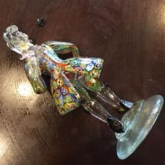 ベネチアングラス① お人形　新品未使用ですが破損 ベネチアングラス① お人形 新品未使用ですが破損 - メルカリ