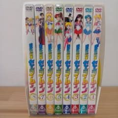 신품 미개봉 4점 포함한 미소녀 전사 세일러 문 DVD 전권 수납 BOX·씰 첨부
