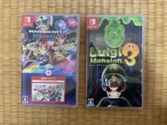 マリオカート8デラックス ルイージマンション3 Switch ソフト セット