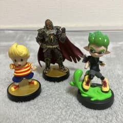amiibo アミーボ 3体セット まとめ売りのサムネイル