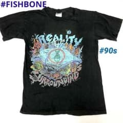 90s FISHBONE ビンテージ Tシャツ ブロッカム パスヘッド - メルカリ