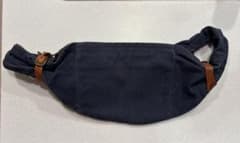 KAPITAL キャピタル 後染め6号帆布リトルスナフキンBAG ネイビーのサムネイル