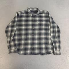 patagonia チェックシャツ ネルシャツ オンブレ風 XL - メルカリ