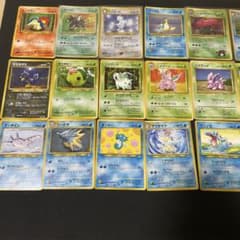 ポケモンカード 旧裏まとめ売り70枚以上 ポケモンのみ 被りなし 旧裏