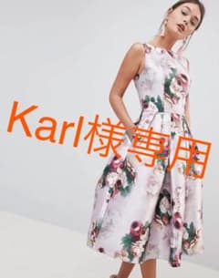 新品タグ付き!ASOS 花柄 ワンピース ドレスのサムネイル