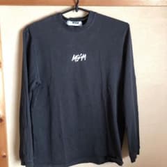 MSGM ロンT ブラック Ｍサイズ 長袖Tシャツのサムネイル