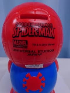 さよなら　スパイダーマン　USJ 　貯金箱　2011のサムネイル