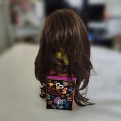 レディース セミロング ウィッグ ダークブラウンのサムネイル