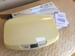 タニタ　デジタルベビースケール　BD-586-WHのサムネイル