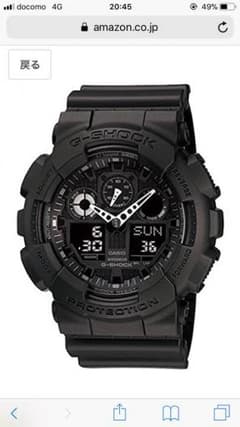 [カシG-SHOCK(Gショック） GA-100-1A1 海外モデルのサムネイル