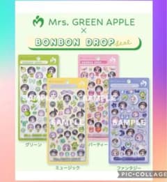 Mrs. GREEN APPLE ミセスボンドロシール 4種セットのサムネイル