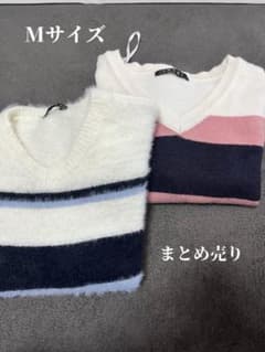 「INGNI」ボーダー ニット Mサイズのサムネイル