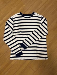 POP TRADING COMPANY ストライプ長袖カットソー Lのサムネイル