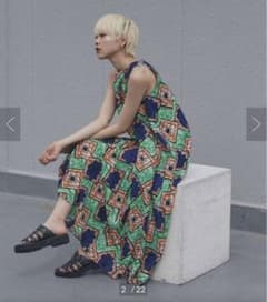 ROSE BUD / アフリカンプリントワンピースのサムネイル