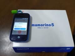 au mamorino5 青 携帯電話本体のサムネイル