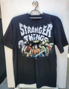 Stranger Things T 셔츠 블랙