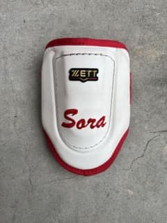 柘植世那選手 実使用 支給品 エルボーガード ZETT - メルカリ