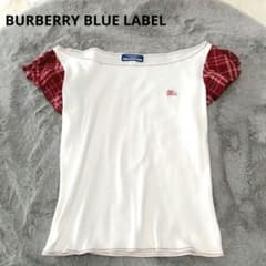 希少 BURBERRY BLUE LABEL フリルノバチェック ピンク y2k - メルカリ
