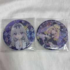 名探偵プリキュア！　ホログラム缶バッジ　キュアアルカナ・シャドウ　るるか 名探偵プリキュア！ホログラム缶バッジ キュアアルカナ・シャドウ 森亜