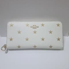 COACH 星柄 長財布 ホワイトのサムネイル