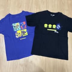 UNIQLO 스프라툰 T셔츠 2장 세트 사이즈 150