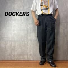 00s DOCKERS ドッカーズツータックチノスラックス チノパンW30